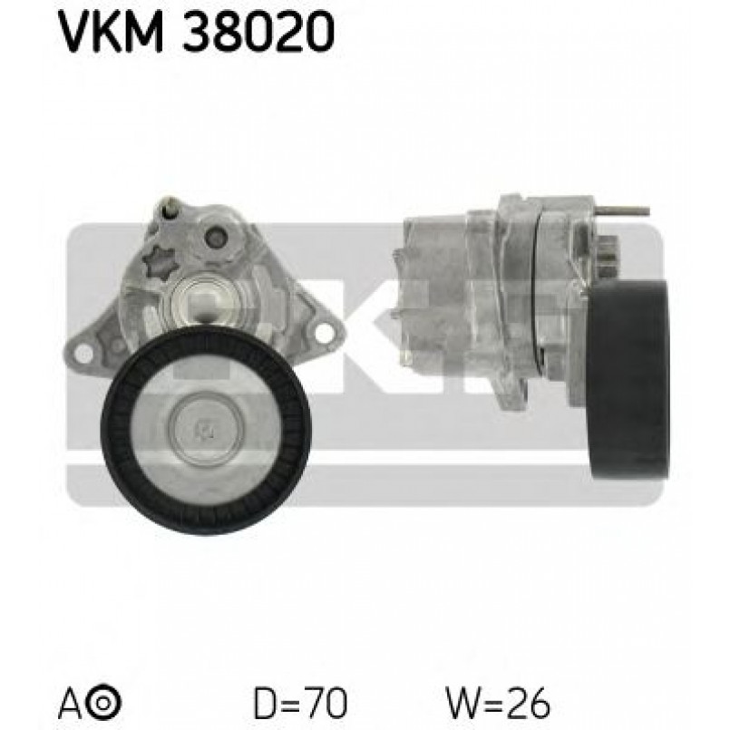VKM 38020 SKF Натяжний ролик